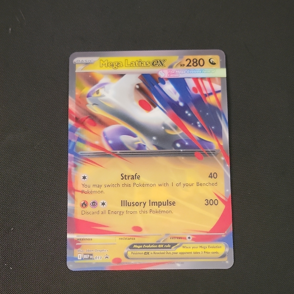 Pokemon Mega Latias Ex JUMBO Promo
